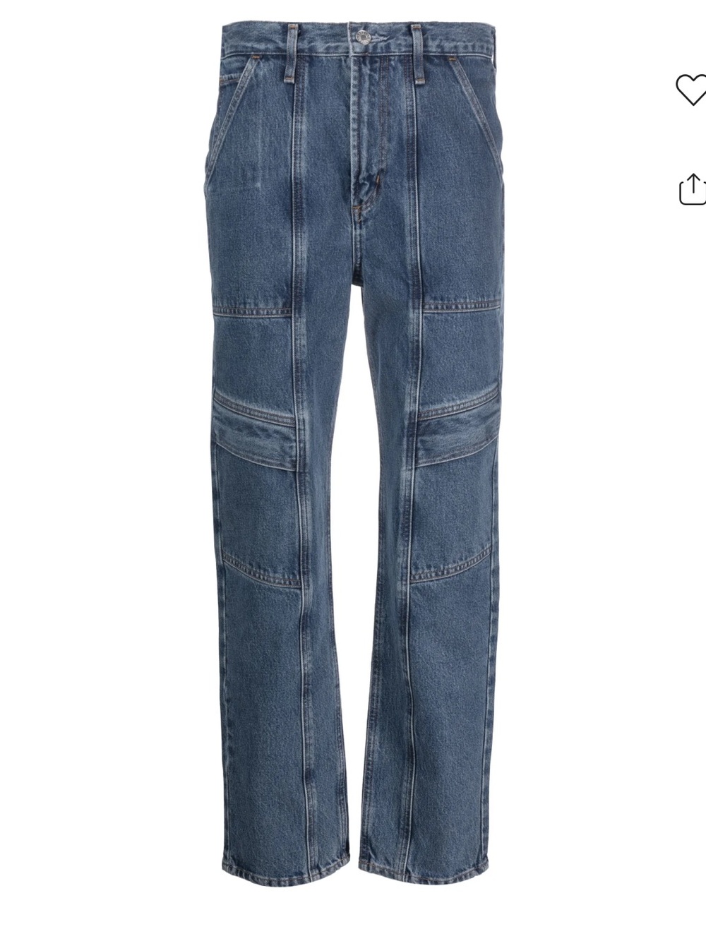 Agolde cooper cargo jeans